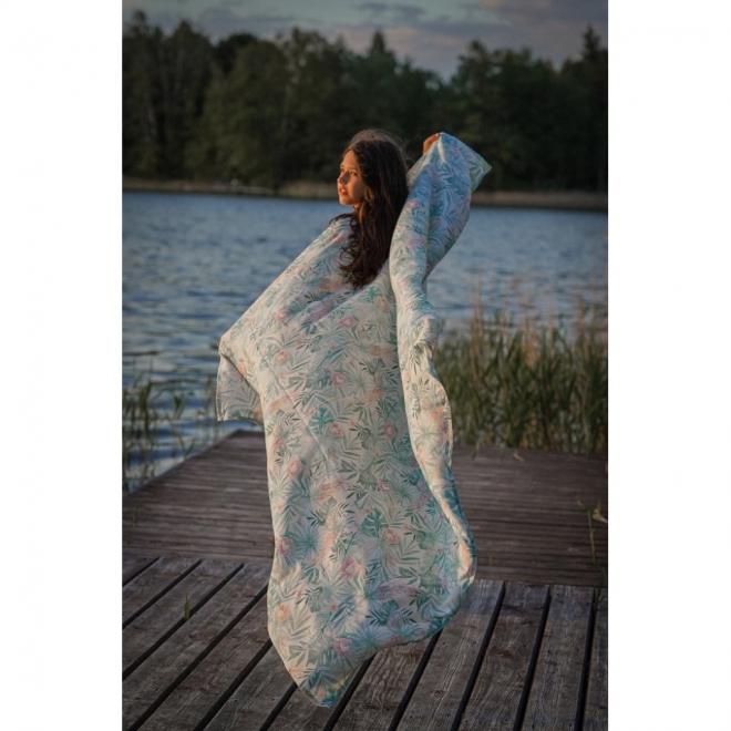 Bambusová deka na léto z kolekce mlhavé ráno