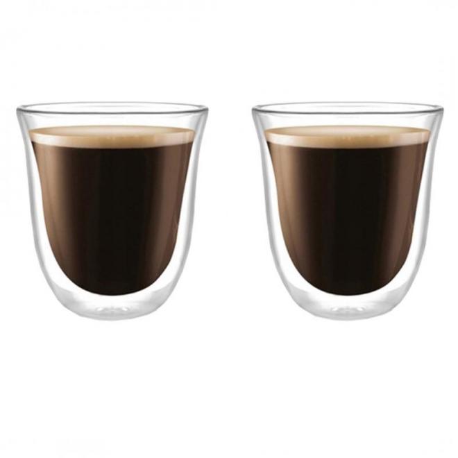 Levně Dvě termo sklenice na kávu - 220 ml, SZK30ZESTAW2