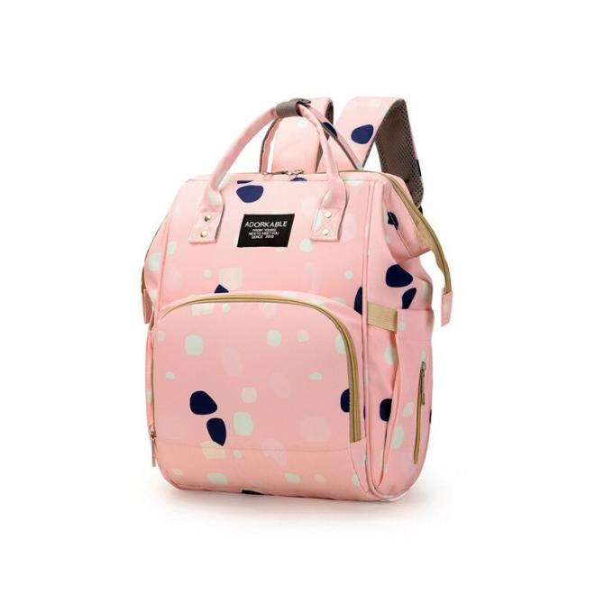 Růžový batoh pro maminky a tatínky, PLM16WZ2