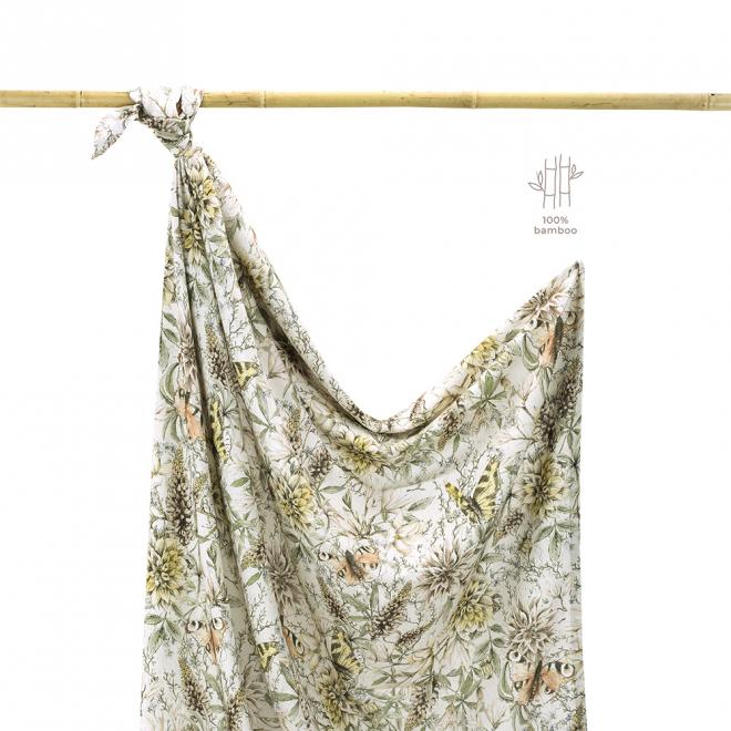 Letní bambusová deka z kolekce zahrada snů