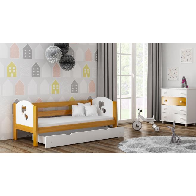 Jednolůžková dětská postel - 200x90 cm