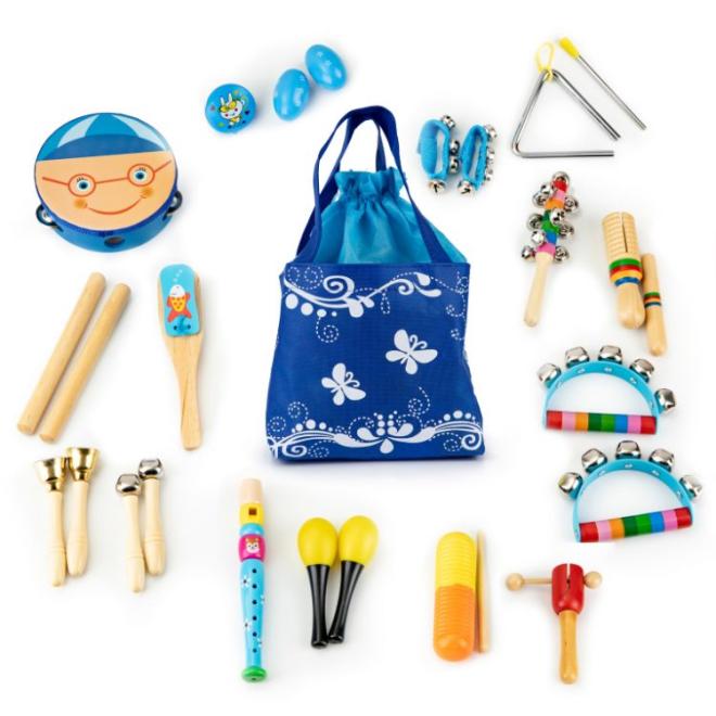 Levně Hudební sada 16 nástrojů pro děti, Multi__MK0700401