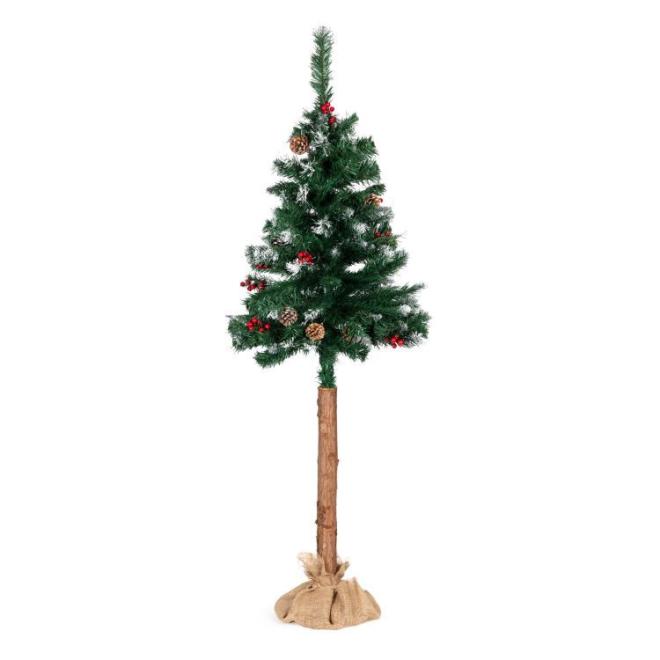 Levně Vánoční umělá borovice zdobená koblihami - 160 cm, Multi__CHOINKA - 160CM