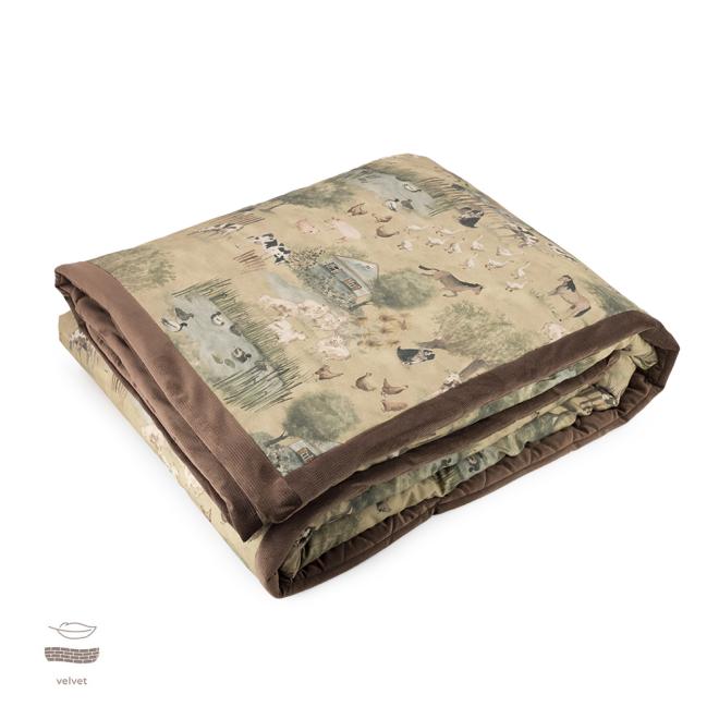 Levně Teplá sametová deka z kolekce pohádky z venkova, MA2240 Countryside Tales 150x200cm