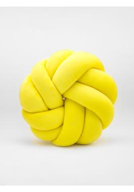 Uzlíkový polštář Super Soft žluté barvy