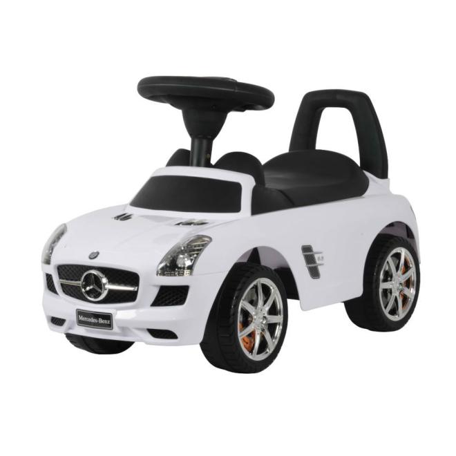 Levně Detské biele auto - Mercedes, Multi__332-BIALY