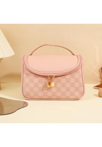 Kosmetická taška růžové barvy