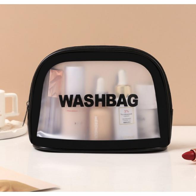 Levně Černá kosmetická taška WASHBAG, KS47CZ