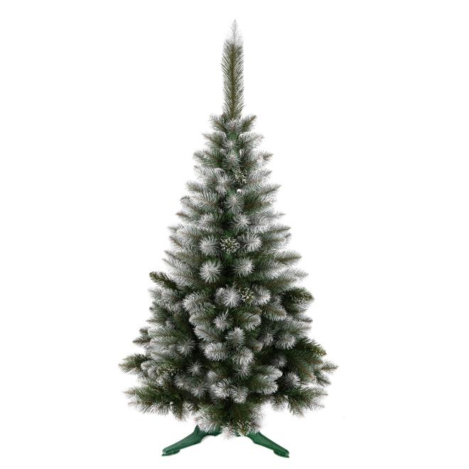 Levně Hustý zasněžený vánoční stromeček borovice - 150 cm, POL__SOMD150 SKL4