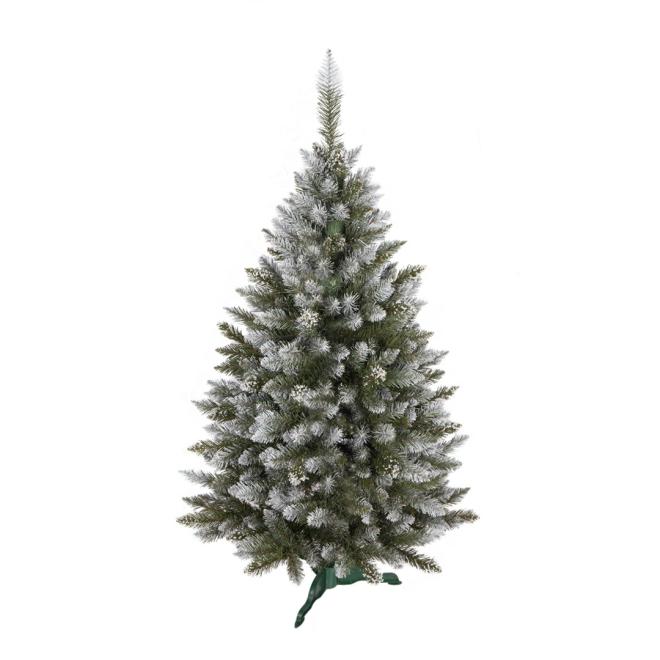 Levně Zasněžený vánoční stromek diamantový smrk - 150 cm, POL__SWD150 SKL3
