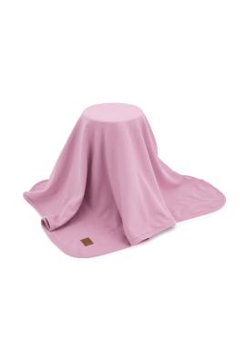 Bavlněná dětská deka růžové barvy