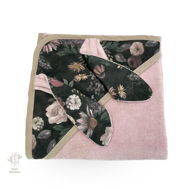Dětský bambusový ručník z kolekce Tajemství květin