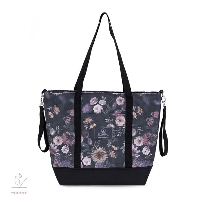 Levně Nákupní taška z kolekce Tajemství květin, MA2550 Mystery of Flowers 43x38cm