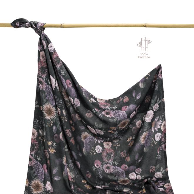 Levně Bambusová letní deka z kolekce Tajemství květin, MA2560 Mystery of Flowers 100x120cm