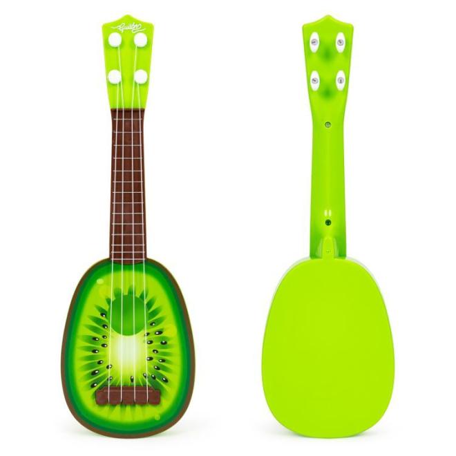 Levně Dětská ukulele kytara čtyřstrunná kiwi, multi__MJ030 KIWI