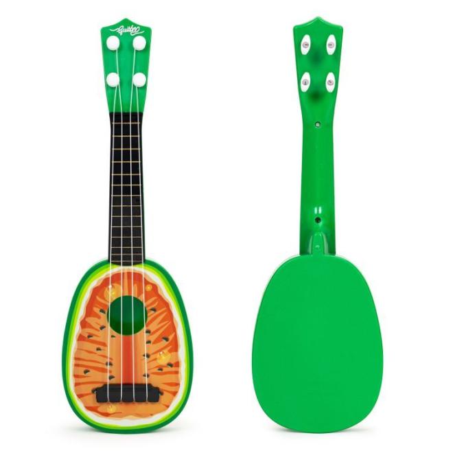 Levně Ukulele kytara pro děti čtyřstrunný vodní meloun, Multi__MJ030 MELON