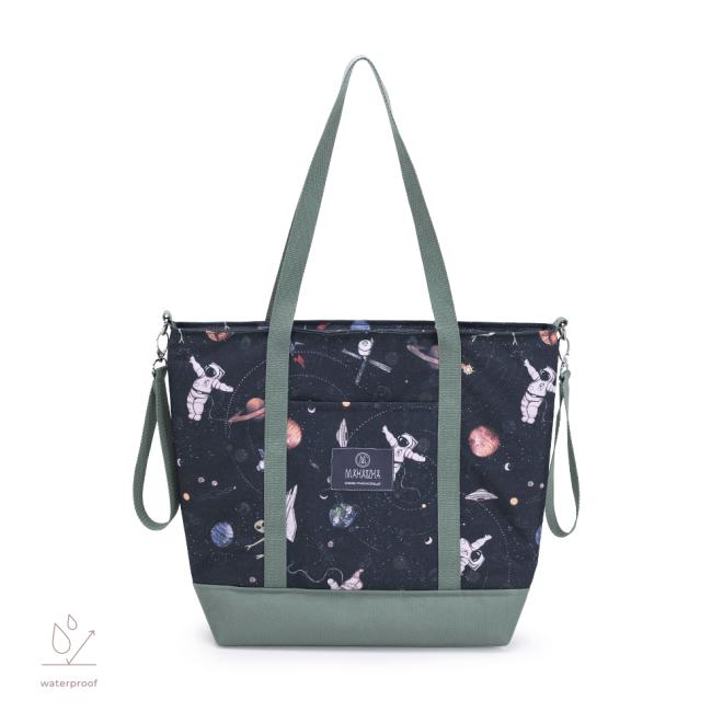 Levně Nákupní taška z kolekce Hvězdný prach, MA2721 Stardust 43x38cm