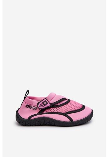 Růžové Big Star boty do vody pro děti
