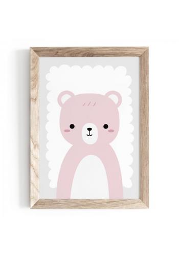 Dětský plakát se zvířecím motivem medvěda ve výprodeji