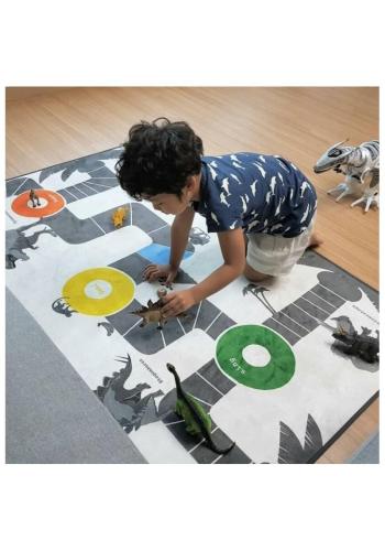 Dětský koberec / podložka na hraní s motivem dinosaurů