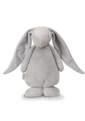 Svítící králík MOONIE se šumivým efektem v šedé barvě